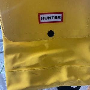 Hunter yellow backpack NWT